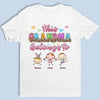 This Special Mom Belongs To - Family Personalized Custom Unisex T-shirt, Hoodie, Sweatshirt - Gift For Mom, Grandma