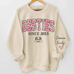 Custom Name Besties Gifts for Women - Personalized Sweater
