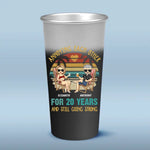 My Favorite Travel Companion - Couple Personalized Custom Aluminum Changing Color Cup - Gift For Couple, Husband, Wife
