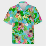 Custom Photo Running Towards The Sun - Dog & Cat Personalized Custom Unisex Tropical Hawaiian Aloha Shirt - Summer Vacation Gift, Gift For Dog Lovers, Pet Lovers