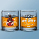I Am Your Shot Of Whiskey - Couple Personalized Custom Whiskey Glass - Gift For Husband, Couple