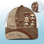 We Are Born Of Love - Family Personalized Custom Mesh-back Baseball Cap, Baseball Trucker Cap - Gift For Family