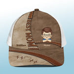 We Are Born Of Love - Family Personalized Custom Mesh-back Baseball Cap, Baseball Trucker Cap - Gift For Family
