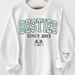 Custom Name Besties Gifts for Women - Personalized Sweater