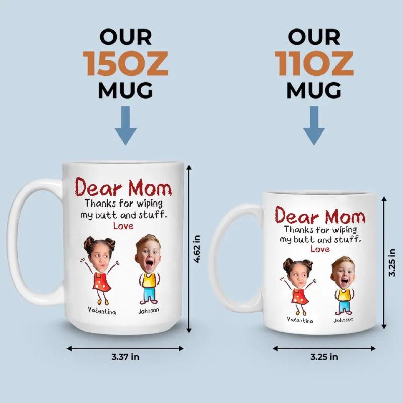 Custom Photo Our Family Stay Together And Forever - Family Personalized Custom Mug - Gift For Family Members