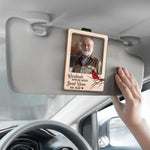 Custom Photo Butterfiles Appear When Loved Ones Are Near - Memorial Personalized Custom Car Visor Clip - Sympathy Gift For Family