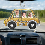 Custom Photo Family Trips Fuel The Soul - Family Personalized Custom Car Ornament - Acrylic Custom Shaped - Gift For Mom, New Moms