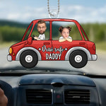 Custom Photo Family Trips Fuel The Soul - Family Personalized Custom Car Ornament - Acrylic Custom Shaped - Gift For Mom, New Moms
