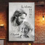 Custom Photo Remembering You With Love - Memorial Personalized Custom Vertical Canvas - Sympathy Gift For Family