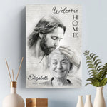 Custom Photo Remembering You With Love - Memorial Personalized Custom Vertical Canvas - Sympathy Gift For Family