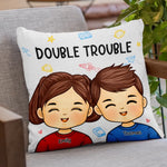 Professional Troublemaker - Family Personalized Custom Pillow - Gift For Family Members