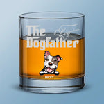 We Are Proud To Have You - Dog Personalized Custom Whiskey Glass - Gift For Dog Lovers, Dog Dads