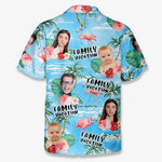 Custom Photo We Are Ready For Our Family Trip - Family Personalized Custom Unisex Tropical Hawaiian Aloha Shirt - Summer Vacation Gift For Family