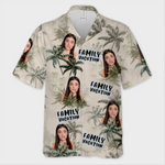 Custom Photo We Enjoy Every Moment - Family Personalized Custom Unisex Tropical Hawaiian Aloha Shirt - Summer Vacation Gift For Family