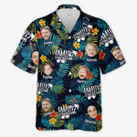 Custom Photo We Know Summer Is The Height Of Being Alive - Family Personalized Custom Unisex Tropical Hawaiian Aloha Shirt - Summer Vacation Gift, Gift For Family