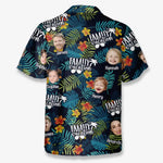 Custom Photo We Know Summer Is The Height Of Being Alive - Family Personalized Custom Unisex Tropical Hawaiian Aloha Shirt - Summer Vacation Gift, Gift For Family
