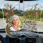 Custom Photo Memorial Car Ornament - Personalized Car Ornament