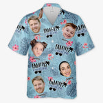 Custom Photo Summer Was Our Best Season - Family Personalized Custom Unisex Tropical Hawaiian Aloha Shirt - Summer Vacation Gift, Gift For Family Members