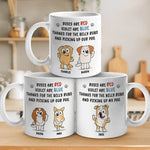 Puppy Love Is The Purest Form Of Love - Dog Personalized Custom Mug - Gift For Dog Lovers