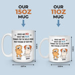 Puppy Love Is The Purest Form Of Love - Dog Personalized Custom Mug - Gift For Dog Lovers