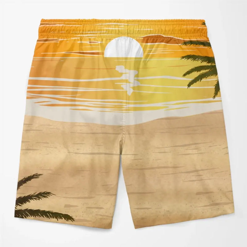 Custom Photo If Lost Return To Bae - Funny Personalized Custom Tropical Hawaiian Aloha Couple Beach Shorts - Summer Vacation Gift, Birthday Party Gift For Husband Wife