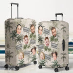 Custom Photo Family Trip Makes The Dream Trip - Family Personalized Custom Luggage Cover - Summer Vacation Gift For Family