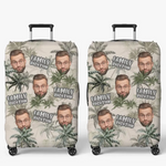 Custom Photo Family Trip Makes The Dream Trip - Family Personalized Custom Luggage Cover - Summer Vacation Gift For Family