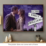 Custom Photo I Still Fall In Love With You Everyday - Couple Personalized Custom Horizontal Poster - Gift For Couple, Husband, Wife