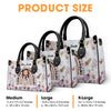 A Teacher's Influence Goes Beyond The Classroom - Teacher Personalized Custom Leather Handbag - Gift For Teacher