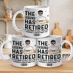 Retirement Is Wonderful - Personalized Custom Mug - Appreciation, Retirement Gift For Coworkers, Work Friends, Colleagues