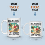 Now, Your Only Job Is To Have Fun - Personalized Custom Mug - Appreciation, Retirement Gift For Coworkers, Husband, Dad