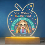 You Belong Here - Teacher Personalized Custom Shaped 3D LED Light - Gift For Teacher