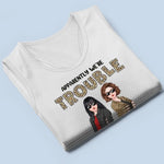 When We Are Together Who Knew - Bestie Personalized Custom Racer Back Tank Top - Gift For BFF, Sisters