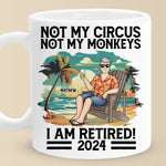 Now, Your Only Job Is To Have Fun - Personalized Custom Mug - Appreciation, Retirement Gift For Coworkers, Husband, Dad