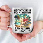 Now, Your Only Job Is To Have Fun - Personalized Custom Mug - Appreciation, Retirement Gift For Coworkers, Husband, Dad
