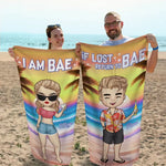 Summer Love Is Like No Other - Couple Personalized Custom Beach Towel - Summer Vacation Gift For Couple