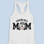Best Mommy Ever - Dog & Cat Personalized Custom Racer Back Tank Top - Gift For Pet Owners, Pet Lovers
