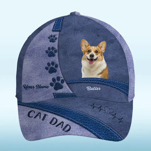 Custom Photo I'm All About That Pug Life - Dog & Cat Personalized Custom Hat, All Over Print Classic Cap - Gift For Pet Owners, Pet Lovers