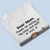 Thanks For Picking Up My Poop & Stuff - Dog Personalized Custom Racer Back Tank Top, T-Shirt - Summer Vacation Gift For Pet Owners, Pet Lovers