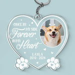 Custom Pet Photo Memorial Dog Gifts - Personalized Acrylic Keychain