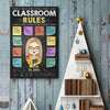 Work Hard And Have Fun - Teacher Personalized Custom Vertical Poster - Gift For Teacher