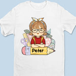 Custom Name School Supplies Gifts for Girls - Personalized Apparel