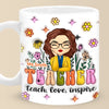 Teacher Helps Little Minds Grow - Teacher Personalized Custom 3D Inflated Effect Printed Mug - Gift For Teacher