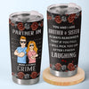 A Sibling Is The Keeper Of Your Identity - Family Personalized Custom Tumbler - Gift For Family Members, Siblings, Brothers, Sisters