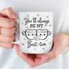 My Best Tea - Bestie Personalized Custom 3D Inflated Effect Printed Mug - Gift For Best Friends, BFF, Sisters