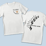 Fur-Ever Friend - Dog & Cat Personalized Custom Back And Front Printed Unisex T-shirt - Gift For Pet Owners, Pet Lovers