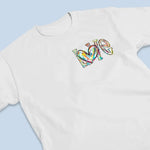 Motherhood Is A Glorious Gift - Family Personalized Custom Back And Front Printed Unisex T-shirt - Gift For Mom, Grandma