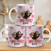 Custom Photo Friends Are The Family You Choose - Bestie Personalized Custom 3D Inflated Effect Printed Mug - Gift For Best Friends, BFF, Sisters