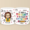 Shaping Minds, Inspiring Futures - Teacher Personalized Custom 3D Inflated Effect Printed Mug - Gift For Teacher