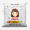 Watch Out Kindergarten, Here I Come - Personalized Custom Kid Pillow - Gift For Kid, Back To School Gift